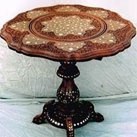 Wooden Round Table Manufacturer Supplier Wholesale Exporter Importer Buyer Trader Retailer in Saharanpur Uttar Pradesh India